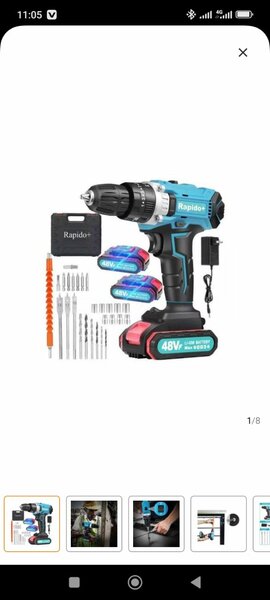 Perceuse Électrique 48V Rapidor