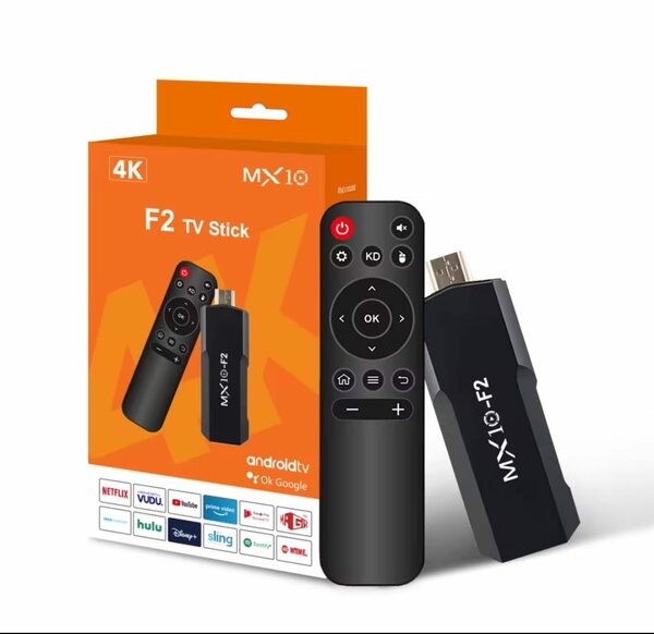 MX10 F2 TV Stick 4K  Android