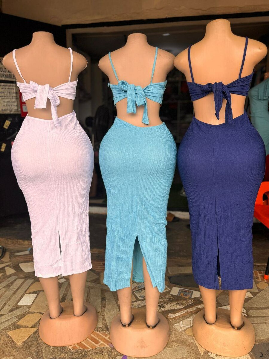 Bareback  bodycon dress