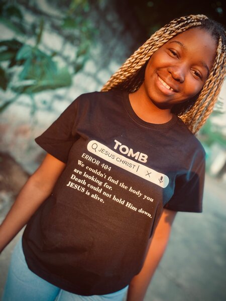 PHRONESIS CHRISTIAN T-shirts . (JESUS IS ALIVE)