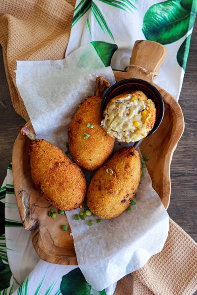 Délicieuses croquettes farcies