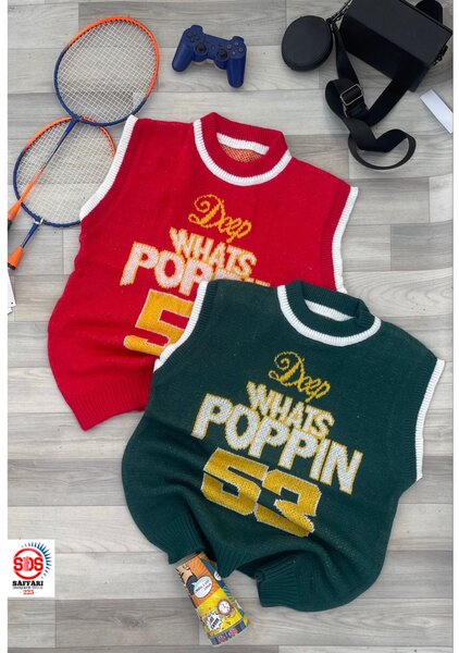 Pull sans manches tendance