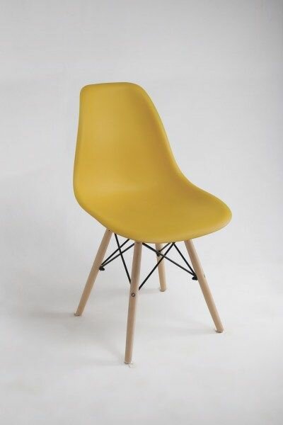 Стул Eames желтый #207234