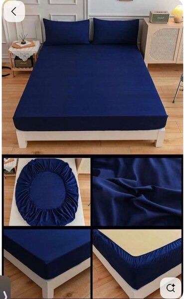 Drap-housse en coton élastique