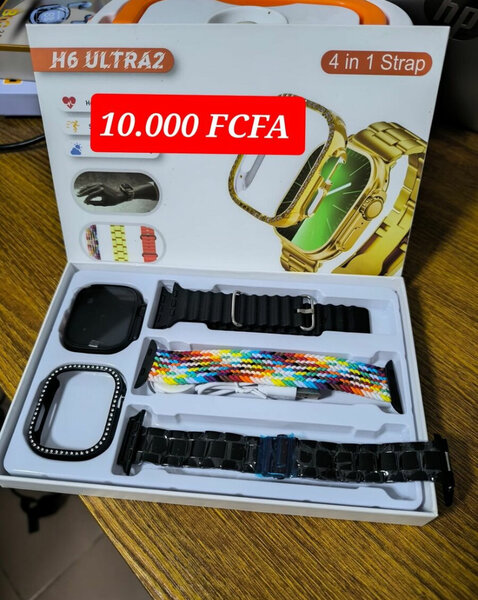 Montre connectée H6 UltraZ 4 en 1