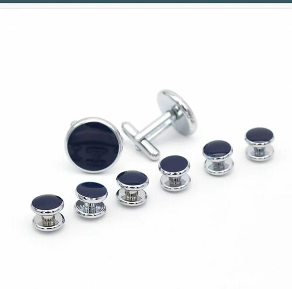 Ensemble boutons de manchette élégant