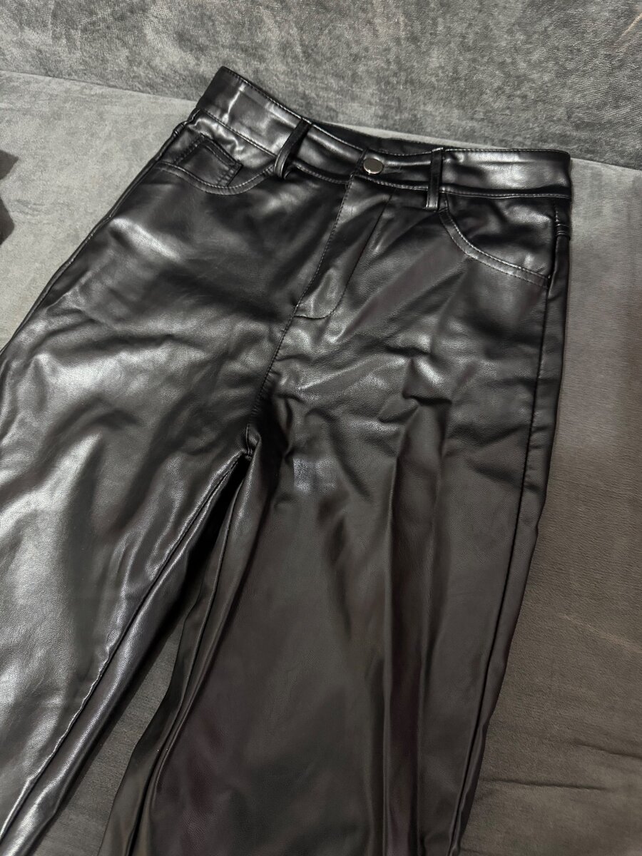 Кожаные брюки
