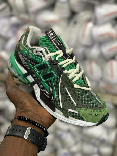 New balance vert stylé