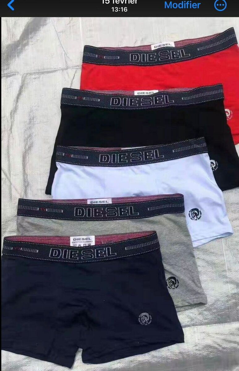 Caleçons homme de marque variée