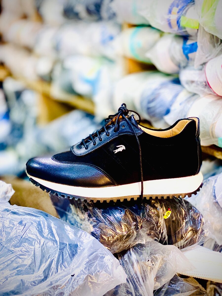 Sneakers en cuir élégantes