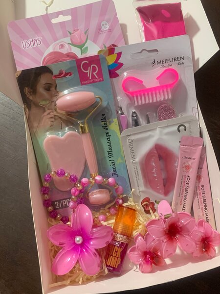 Coffret Beauté Rose Luxe