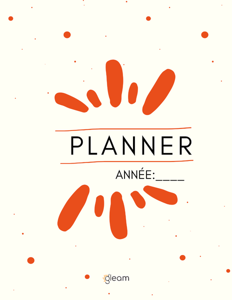 Planner Annuel Gleam