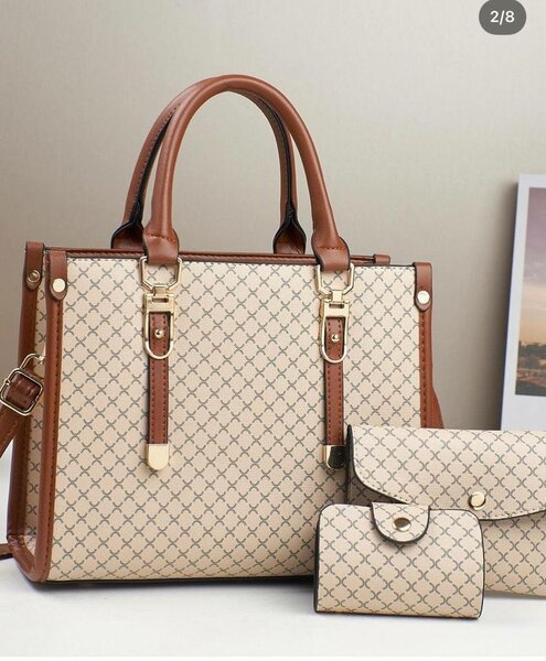 Sac à main élégant 3 pièces