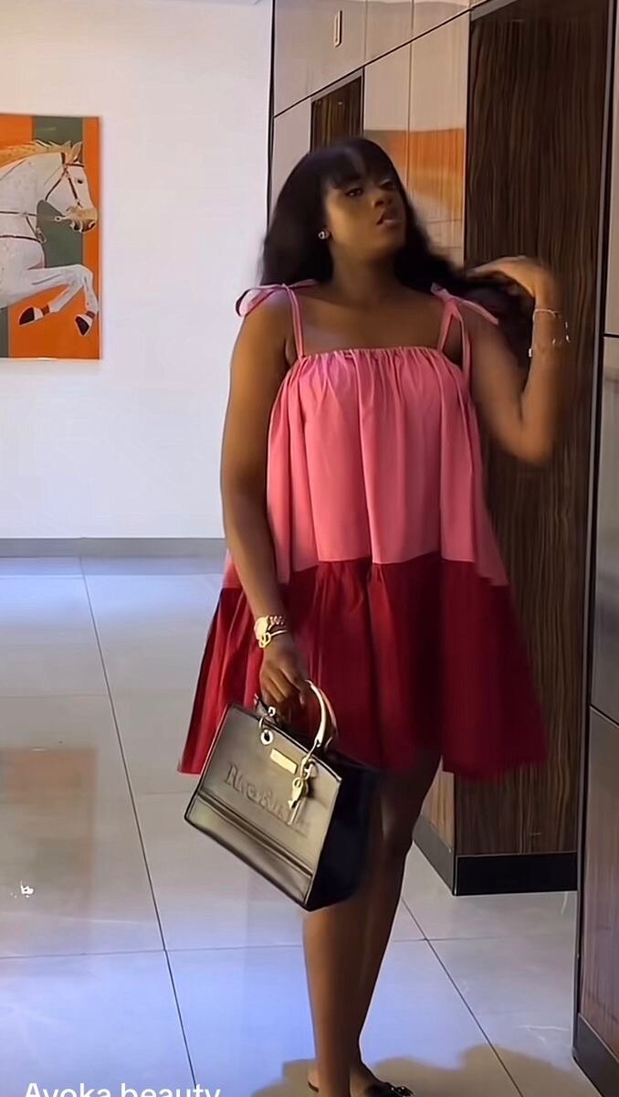 Robe d'été colorée femme