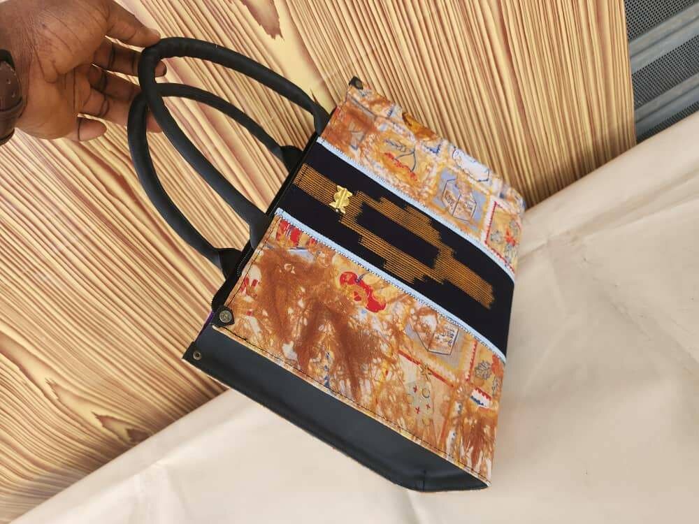 Sac à main en tissu ethnique