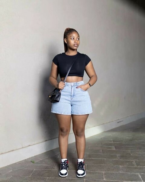 Shorts en jean décontractés