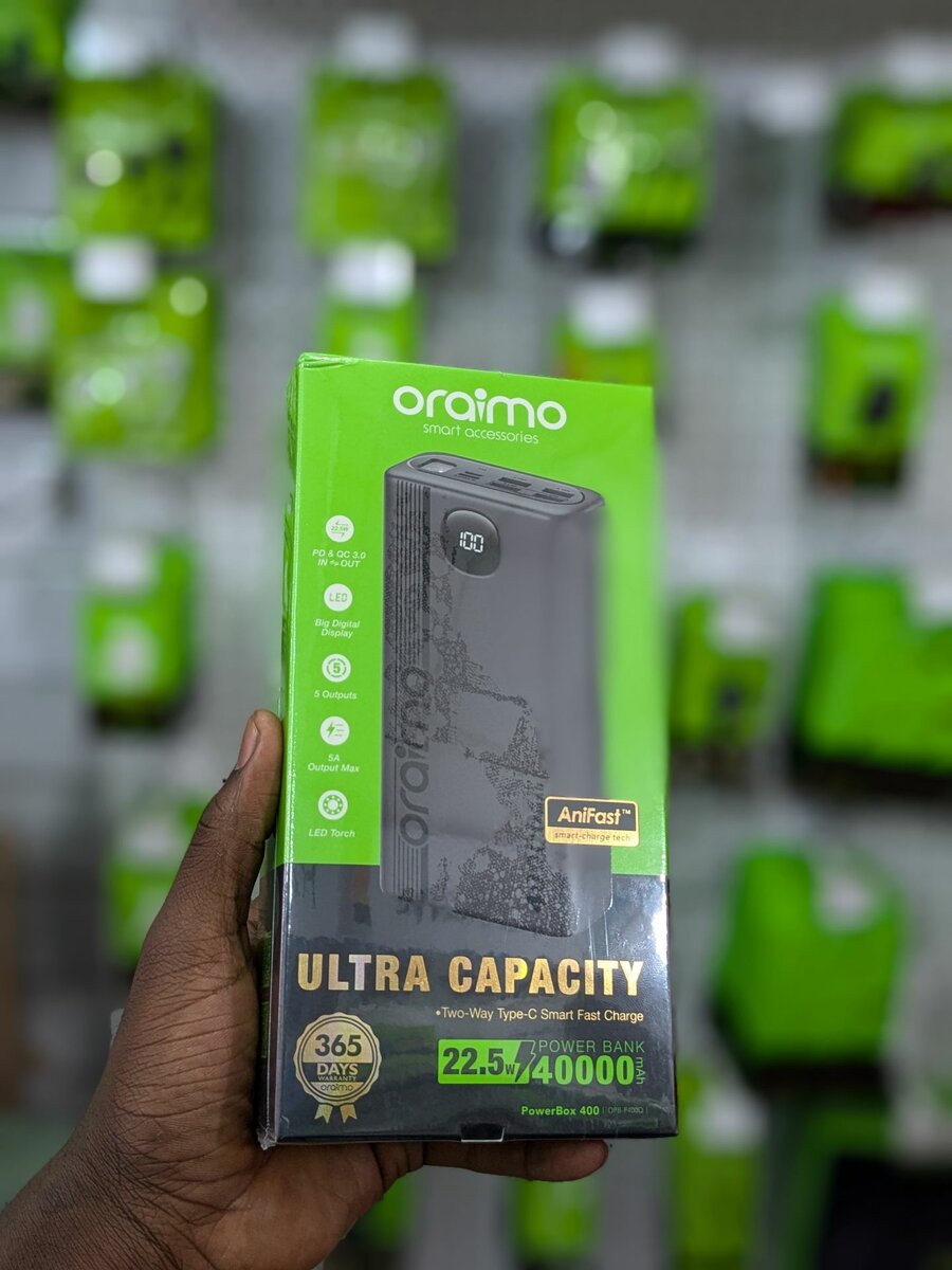 Oraimo 40000mah power bank