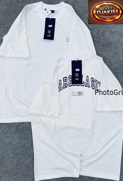 T-shirt blanc oversize