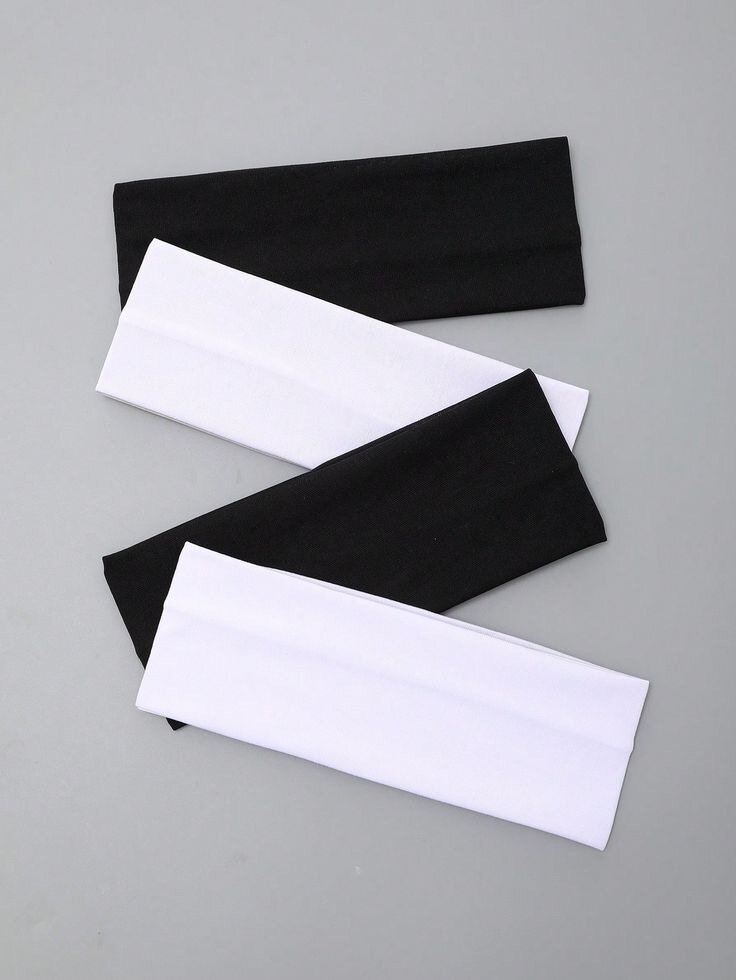 Lot de Bandeaux Élastiques Multicolores