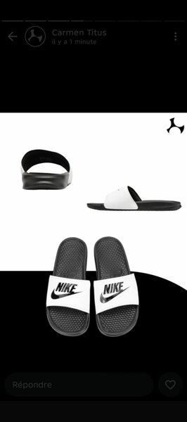 Claquettes Nike unisexes