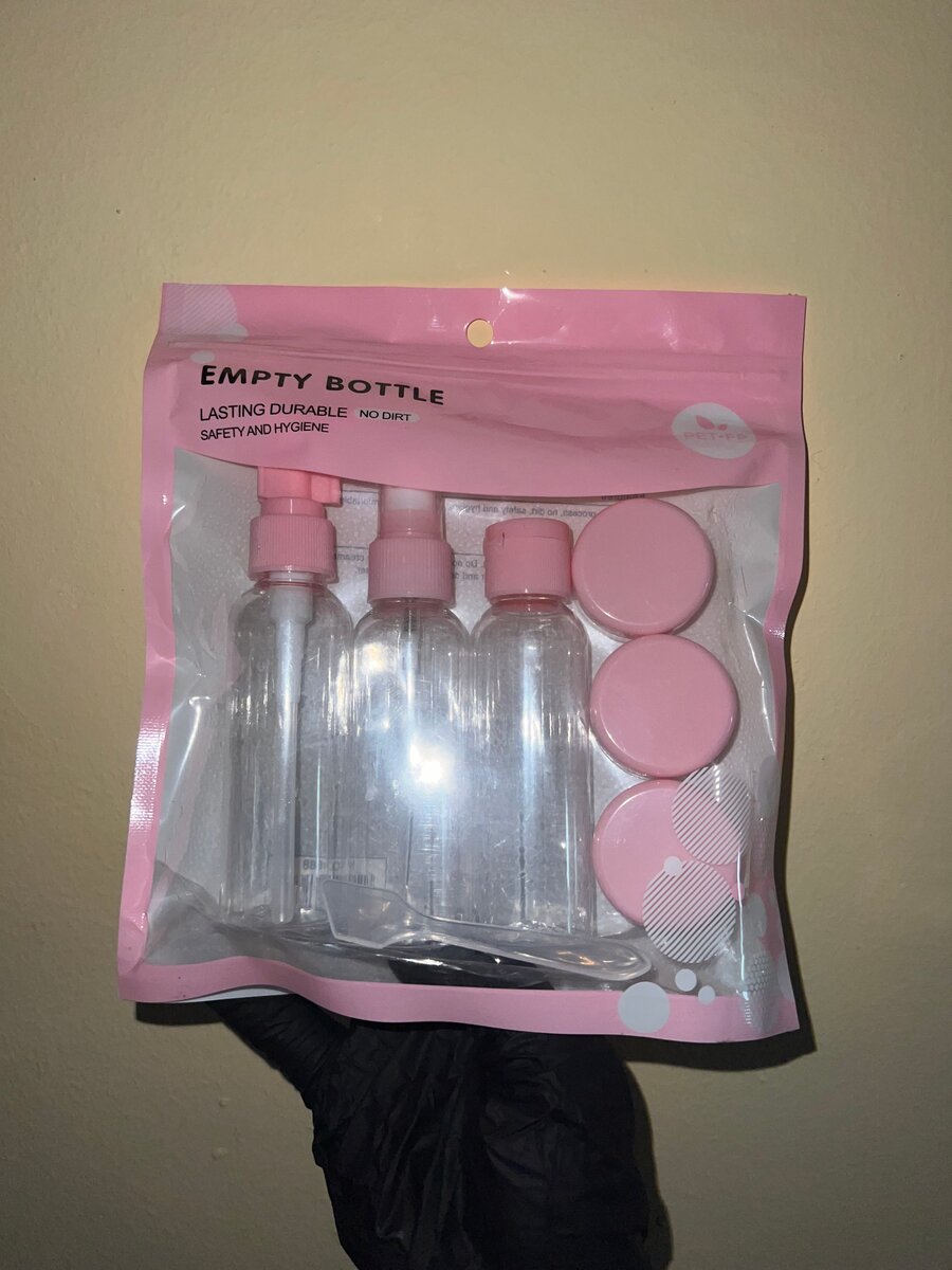 Ensemble boîte vide cosmétique