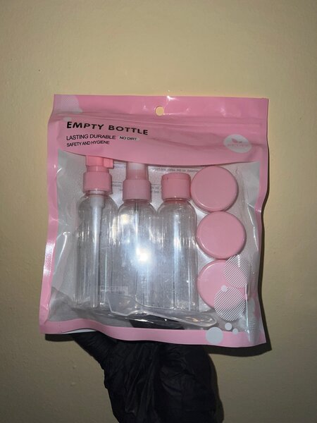 Ensemble boîte vide cosmétique