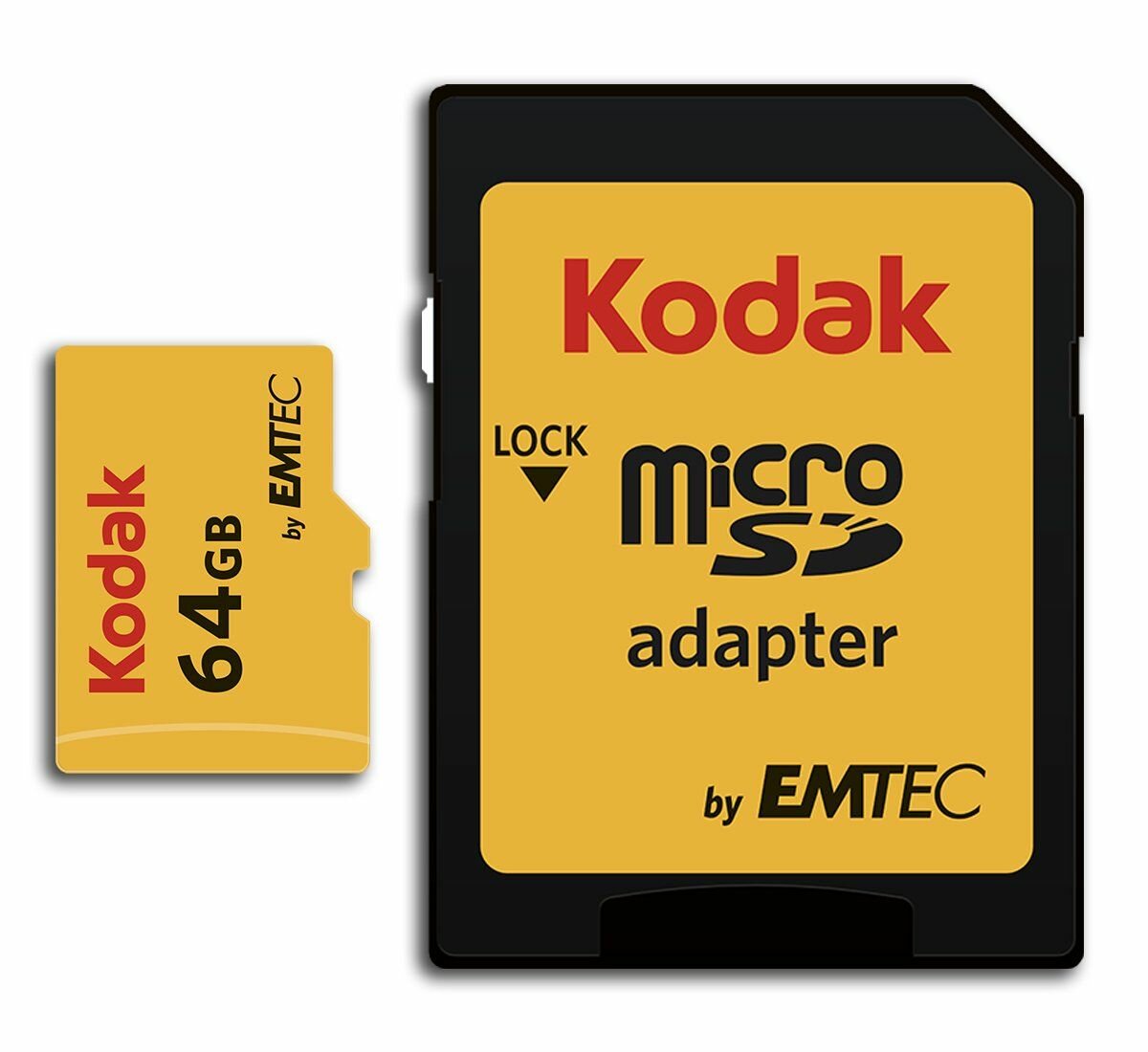 Carte mémoire Kodak 64GB microSDXC