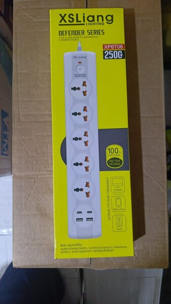 Bloc multiprise avec ports USB
