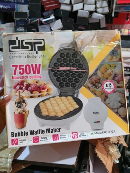 Gaufrier à Bulles DSP 750W