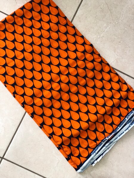 Tissu Wax Africain Coloré