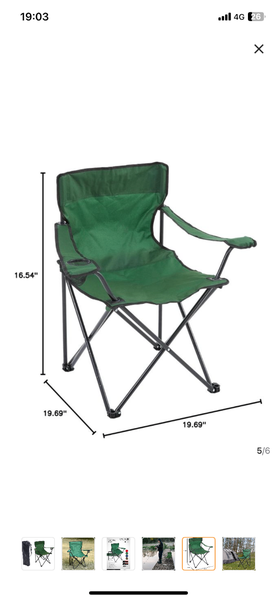 Chaise Pliante de Camping
