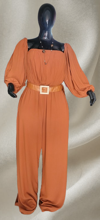 Combinaison Épaule Nue Élégante