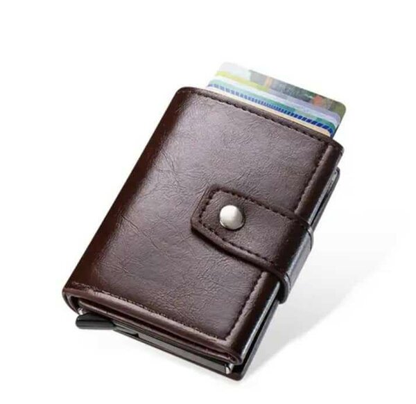 Portefeuille en cuir élégant