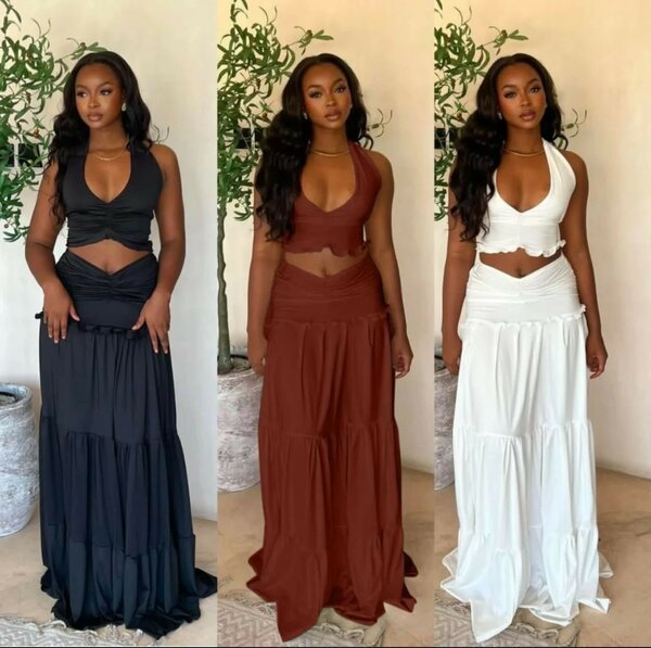 Ensemble Jupe Longue et Haut