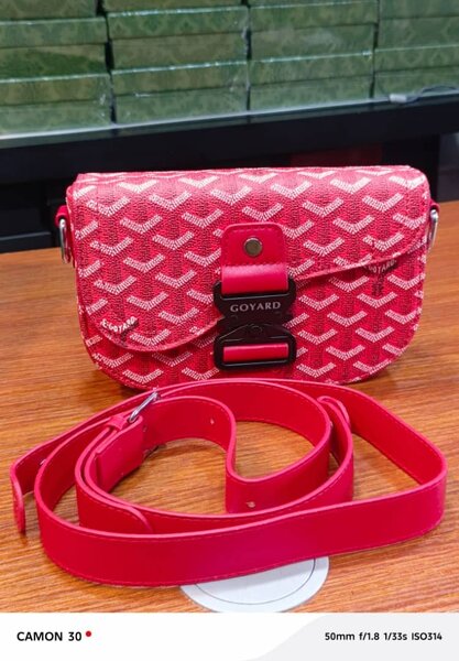 Sac bandoulière Goyard rouge