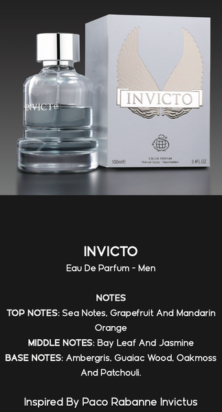 Parfum Invicto pour Homme