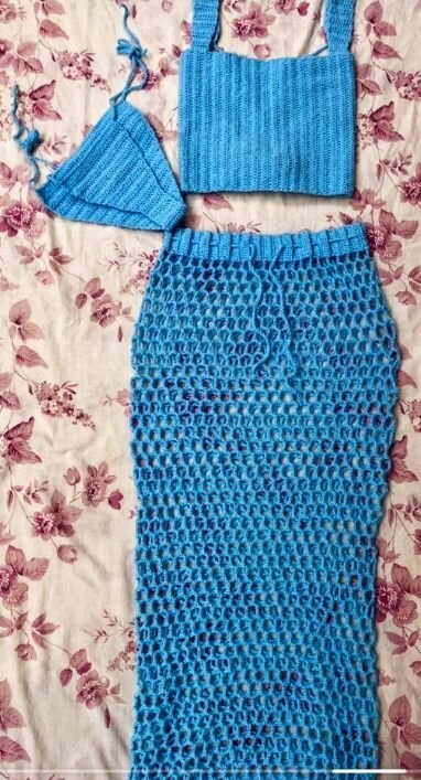 Ensemble bikini crochet tendance