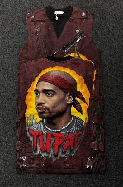 Veste street art graphique