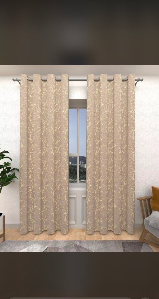 Highest Quality thick curtains (2 pieces set )