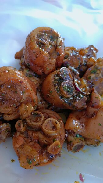 Assortiment délicieux de viandes épicées