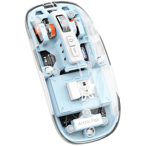 Transparent Bluetooth Wireless Mouse - Rechargeable