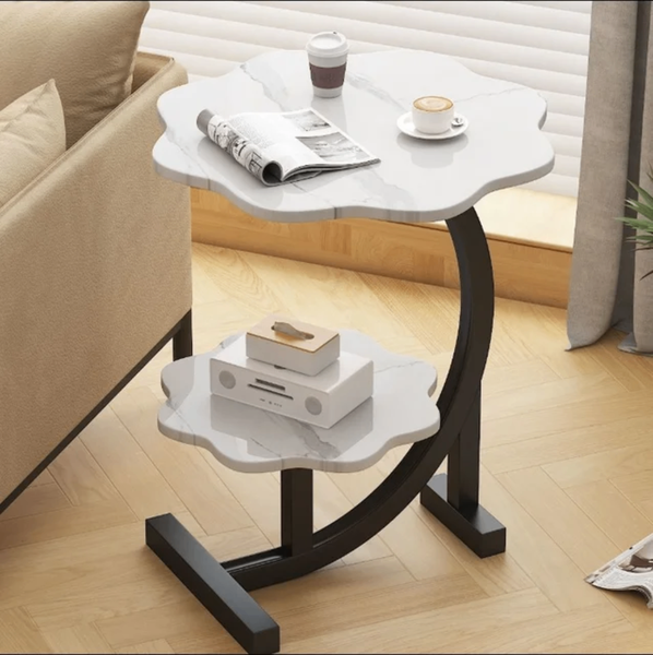 Table basse design fleur