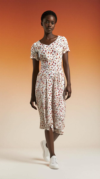 Robe fleurie élégante