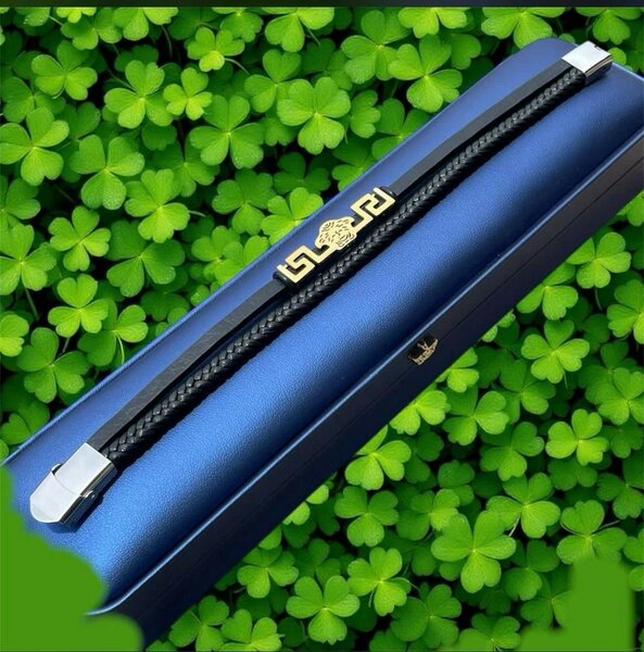 Bracelet en cuir luxueux