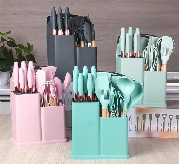 Set d'ustensiles de cuisine moderne