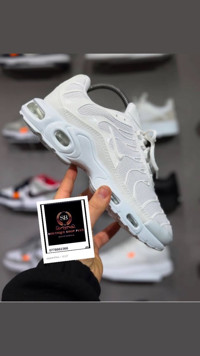 Basket nike tn authentique avec sa boîte