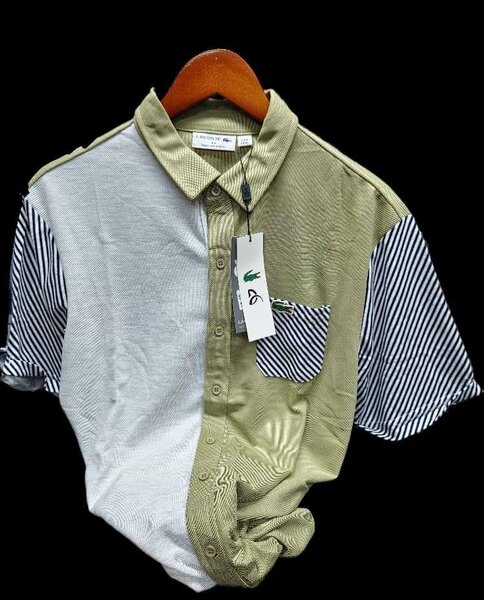 Chemise mixte rayée originale