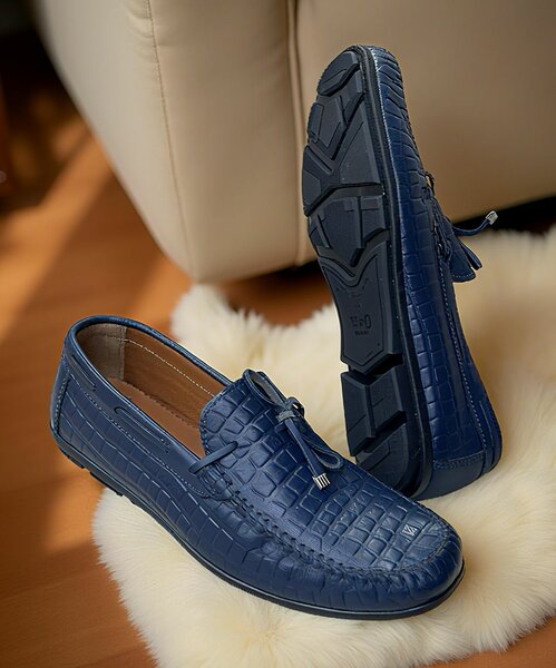 Mocassins homme en cuir élégant