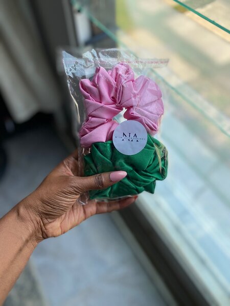 Chouchous Satinés colorés