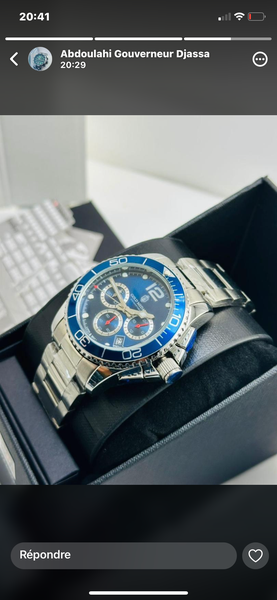 Montre Sport Acier Inoxydable